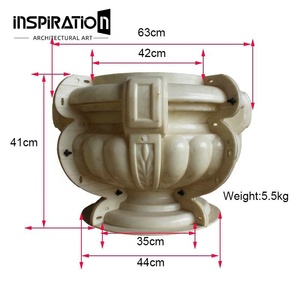 High Quality <strong>Concrete</strong> Plastic Garden <strong>Concrete</strong> Flower Pot <strong>Molds</strong> <strong>Sale</strong> <strong>Large</strong> <strong>Concrete</strong> <strong>Planter</strong> <strong>Mold</strong> - Product Image 3