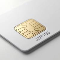 Tarjeta Inteligente con Chip RFID SLE4442/4428, Imprimible, Superficie Brillante, para Negocios, Venta Caliente