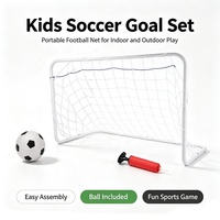 But de football pliable portable et durable 1,2 m pour enfants de 5 à 7 ans, modèle RS 777-800A, ensemble de jouets pour enfants
