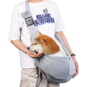 Kökeni üretici Polyester eller serbest <span class=keywords><strong>Pet</strong></span> tek kollu çanta çapraz vücut depolama cebi ile evcil hayvan taşıyıcı taşınabilir katlanır taşıyıcı - Product Image 6