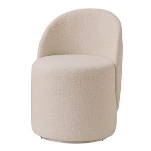 Tabouret de <span class=keywords><strong>coiffeuse</strong></span> moderne nordique, <span class=keywords><strong>chaise</strong></span> de loisirs simple pour chambre à coucher avec dossier, rouge clair, pour table de maquillage <span class=keywords><strong>et</strong></span> dressing - Product Image 4