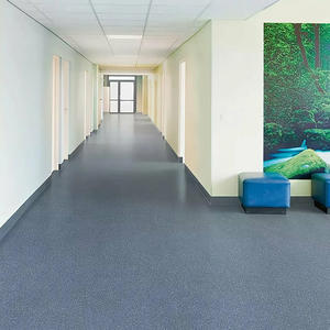 Casa rentable decorar piso de plástico alfombra comercial PVC vinilo suelo rollo empotrado suelo homogéneo para el hospital - Product Image 6