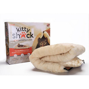 Cat <b>Bed</b> Portable Pet House With Mat Warm Soft Cat Cave For Indoor Cats Cozy Sleeping <b>Nest</b> - Product Image 5