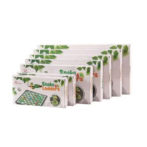 Juego de Mesa Magnético Plegable de Serpientes y Escaleras |   Educativo y divertido para niños |   Diseño de Doble Cara - Product Image 2