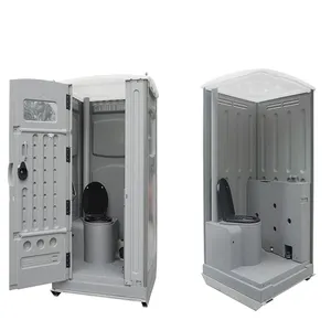 Toilette <span class=keywords><strong>chimique</strong></span> portable à base d'acier inoxydable pour chantier de construction, toilette mobile pour événements, <span class=keywords><strong>WC</strong></span> mobile - Product Image 1