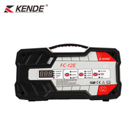 Chargeur de batterie Kende 50 ampères 6 volts 12v 24v, chargeur de batterie AGM à impulsions, réparation de batterie, batteries pour moto