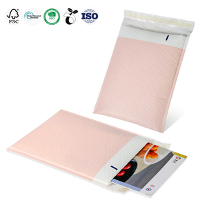 <span class=keywords><strong>CoCreate</strong></span> Exposición Europea muestras al por mayor personalizado a prueba de agua sobre acolchado Rosa burbuja Mailer - Product Image 3