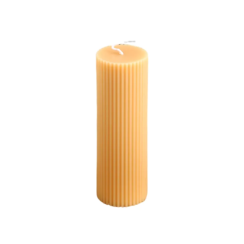 The New Soy Wax Orange Wax Pillar Candles Housewarming Gift Valentines Day Candle Silicone Candle