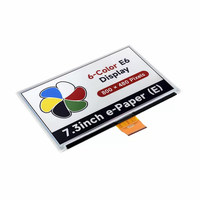 Module d'écran électronique à encre électronique Raspberry Pi de 7,3 pouces à 6 couleurs, microcontrôleur STM32, communication SPI, écran papier électronique