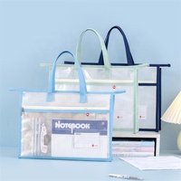 Bolsa de Almacenamiento Startrichest de Gran Capacidad A3 A4, Bolsa para Arte, Bolsa para Biblia, Bolso Impermeable para Punto de Cruz, Bolsa para Documentos con Asa