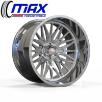 Jantes forgées concaves MAX 20x10 20x12 22x12 6x135 6x5.5 pour Ford F150, Dodge Ram 1500 2500, Silverado 1500 2500