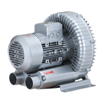 Pompe à air industrielle à vortex haute pression électrique AC 380V 50Hz 370W/0,5HP avec boîtier en aluminium certifiée CE pour utilisation en ventilation