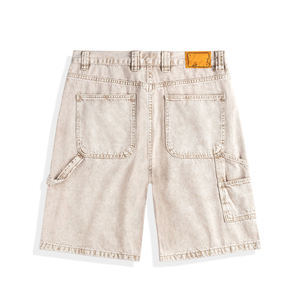 <span class=keywords><strong>Disai</strong></span> Fabricante Relaxed Fit 100% Algodón Denim Bordado Monedero Tejido Parche Etiqueta Carpintero Bolsillos Denim Work Jorts - Product Image 1