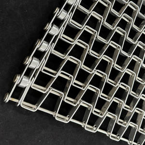 Lebensmittel Bäckerei Metall Edelstahl Waben stahl Mesh Förderband Ketten gürtel - Product Image 2