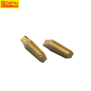 Zhuzhou Depai SP200 SP300 SP400 2mm 3mm 4mm inserto de carburo ranurado para acero