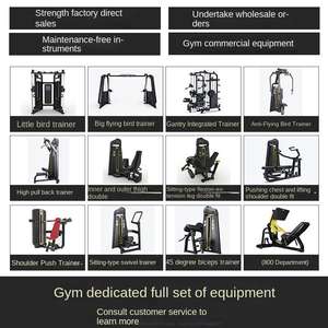 Set completo di macchine metalliche per l'allenamento della forza per funzioni di sicurezza per l'allenamento della forza - Product Image 6