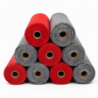 Gebürsteter Polyester-Ausstellungsteppich mit Samteffekt für Messestände, Eventdekoration und Bodenbelag