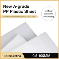 Plaque en polypropylène ignifuge résistante aux UV pour l'extérieur, plaque en plastique PP solide pour matériaux de construction et décoration de bâtiments