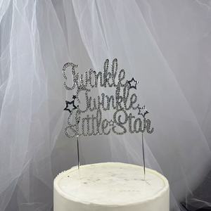 Joyeux <span class=keywords><strong>anniversaire</strong></span> acrylique gâteau Topper divers <span class=keywords><strong>mariage</strong></span> <span class=keywords><strong>anniversaire</strong></span> gâteau fournitures mariée décorations fête fournitures - Product Image 2