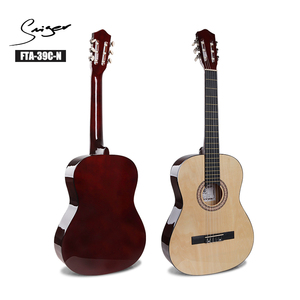 39 inch nylon strings electric travel classic Spanish guitarra guitars classic flat cut - Product Image 5