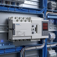 Saklar Transfer Otomatis Daya Ganda 250A NTDT85 250B III Saklar Pengalih Generator untuk Catu Daya Cadangan