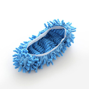 Chenille Floor <b>Cleaning</b> Slipper Covers For Home Use With <b>Mop</b> Head Material In Multiple Colors - Product Image 5