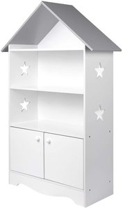Estantería de almacenamiento con puerta para niños, estantería de exhibición, libros, juegos, juguetes, almacenamiento - Product Image 2