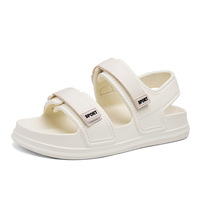 Sandalias Deportivas BreezeStep para Parejas, con Punta Abierta, Suela Gruesa, Cierre de Velcro, Impermeables, para Playa y Exteriores