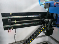 Presse plieuse électro-hydraulique CNC 250 tonnes 4000 mm DA66T synchronisée pour tôles d'acier au carbone