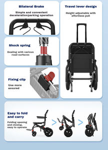 Personnes faibles santé traitement confortable fauteuil roulant - Product Image 5