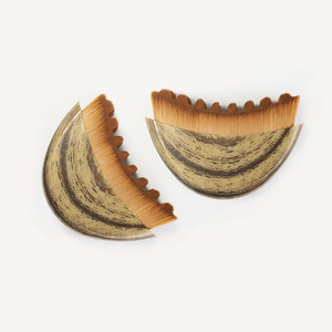 Outil de Précision 2-en-1 : Brosse de Massage Lymphatique et Guasha en Jade pour le Contouring – Écologique et Artisanale - Product Image 2