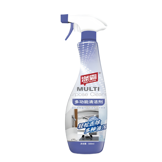 Eco-Friendly All-in-One Multi-Purpose Cleaner Liquid for Kitchen Bathroom Floor Effective Stain & Grease Remover