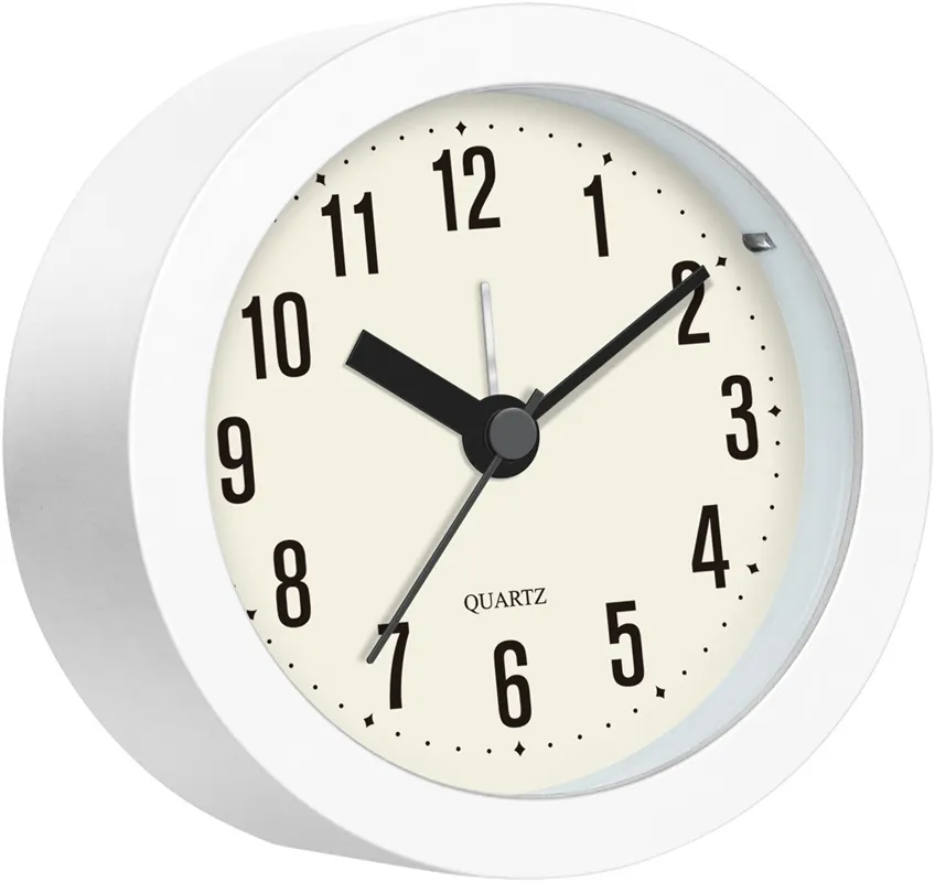016高品質の腹筋素材小さなデスク時計フリップ時計カレンダーテーブルオフィスやホームテーブル用のモダンなデスク時計