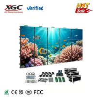 Écran LED de location couleur pleine, raccordement sans soudure, système HD P2.976, HDR10, étanche IP65, luminosité 5000 cd pour événements