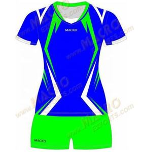 Maillots de volley-ball unisexes pour adultes en tissu spandex/polyester entièrement imprimé par sublimation, design personnalisé - Créez votre propre tenue à bas prix - Product Image 2