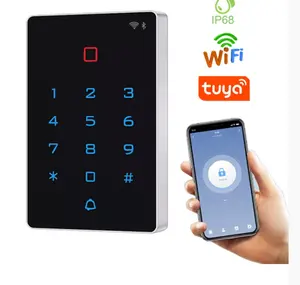 Wifi TuyaスマートドアロックIp68防水ドアアクセス制御システムRfidカードドアエントリーアクセスコントローラー
