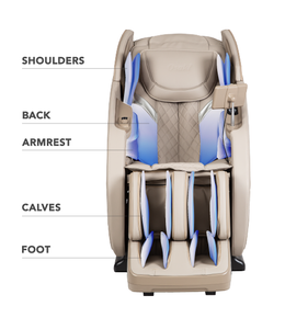 <span class=keywords><strong>Deluxe</strong></span> 3D-<span class=keywords><strong>Massage</strong></span>-Mechanismus Touchscreen-Controller Lendenwirbel-Heiztherapie SL-Style Schiene Ganzkörper-Luftmassage-Sessel - Product Image 4