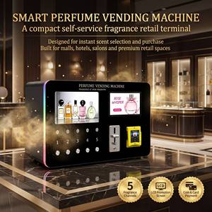 เครื่องจำหน่ายน้ำหอมแบบติดผนังอัตโนมัติ พร้อมระบบพ่นน้ำหอม LED และระบบชำระเงินด้วยคิวอาร์โค้ด มีจำหน่าย - Product Image 6