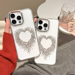 Funda <span class=keywords><strong>de</strong></span> teléfono <span class=keywords><strong>para</strong></span> <span class=keywords><strong>mujer</strong></span> diamante acrílico amor mantequilla mosca <span class=keywords><strong>para</strong></span> <span class=keywords><strong>Samsung</strong></span> S26 Ultra S25 Plus S24 FE S23 S22 S21 S20 <span class=keywords><strong>S8</strong></span> S9 S10 Plus Series - Product Image 2