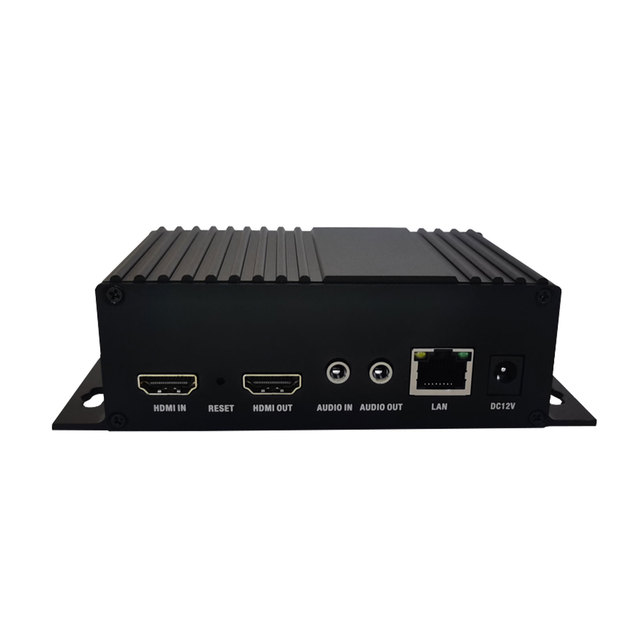 H-DMI-Compatible 4K 30FPS H.265 Low Latency Video Decoder and Encoder Support Bidirectional Voice Intercom