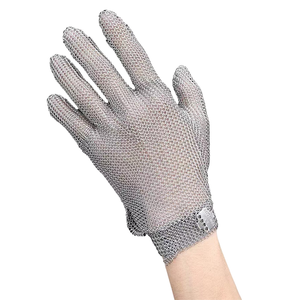 Gant en maille métallique hautement élastique de qualité supérieure, gant de protection anti-coupure pour boucher, chef, travail de sculpture sur bois - Product Image 2