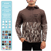 OEM Unisex Performance Visserijshirt UPF 50+ Snel Droogend Ademend Antibacterieel Met Capuchon Aangepast Logo 100% Polyester Zoutwaterbestendig