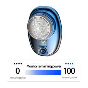 Afeitadora de Bolsillo Portátil Inalámbrica Recargable por USB, Mini Recortadora de Barba para Hombres HY-11 - Product Image 3