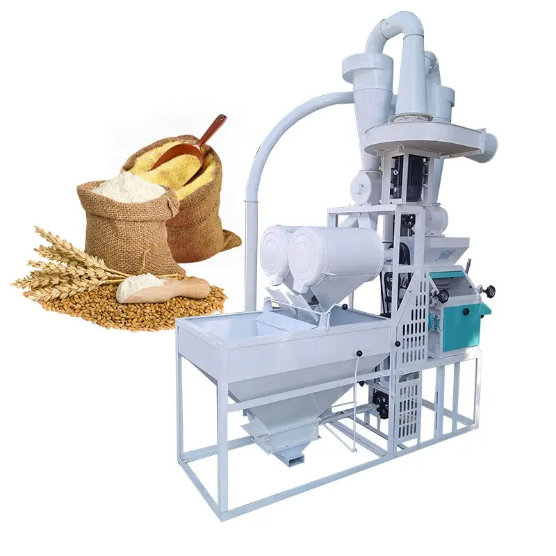 Sorghum Aardappel Freesmachine Ultra Fijne Grind Tarwe Korenmolen Productielijn Voor Tarwe In Vae