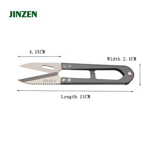 <span class=keywords><strong>Tijeras</strong></span> de corte de hilo de hoja blanca dentada de alta calidad JINZEN, <span class=keywords><strong>tijeras</strong></span> de <span class=keywords><strong>costura</strong></span> a medida para hilo - Product Image 4