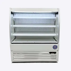 Refrigerator display glass juices for juice shop small refrigerated cake display cake display stand