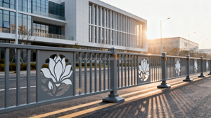 Barandilla de Seguridad Vial de Acero Galvanizado de Grado Diamante, Reflectante, con Clasificación de Impacto M68, para Carreteras Municipales, Aislamiento de Tráfico - Product Image 5