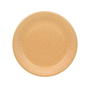 7.5 Inch Round Paper Plate Disposable Light Weight White Party Plates for Quick Serving Appetizers and Snacks - Product Image 3