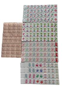 Juego de Mahjong Americano de Acrílico con Perlas Rosadas Hechas a Mano, Cristal de Alta Calidad, Almacenamiento para el Hogar, Regalo para Entusiastas de los Juegos de Mesa - Product Image 5