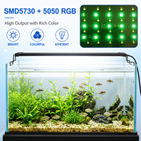 Luz Programable para Acuario con Simulación de Amanecer y Atardecer, Luz Automática para Acuario con Ciclo de 24 Horas